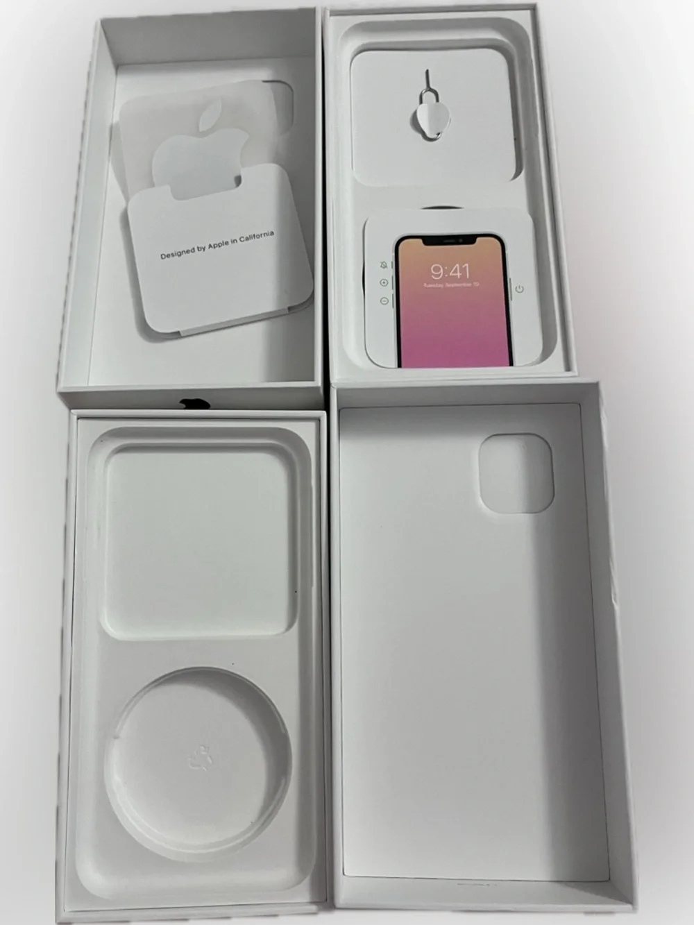 Lot 2 Apple iPhone 11 EMPTY boxes